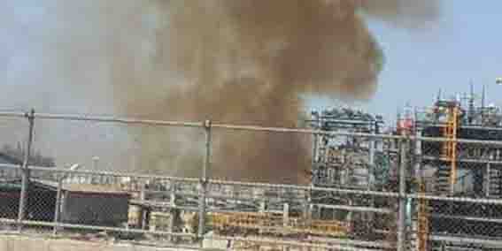 حادثه ترکیدگی ولو اکسیژن  در منطقه فاز دو عسلویه / این حادثه ارتباطی به شرکت مبین انرژی خلیج فارس ندارد