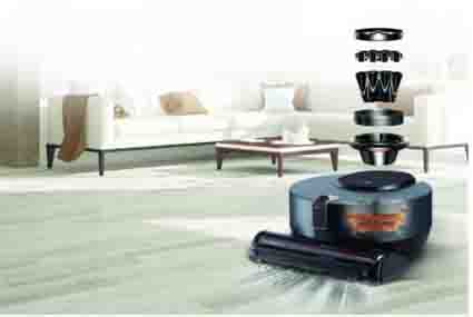 نظافت خانه را از راه دور به جاروبرقی رباتیک CordZero R9 ThinQ ال‌جی بسپارید