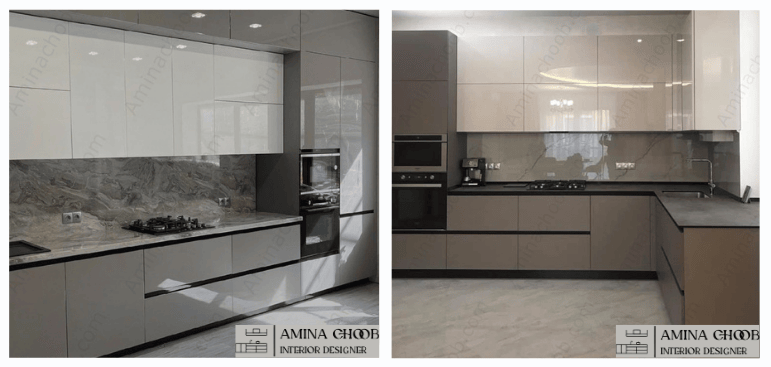 عکس کابینت هایگلاس