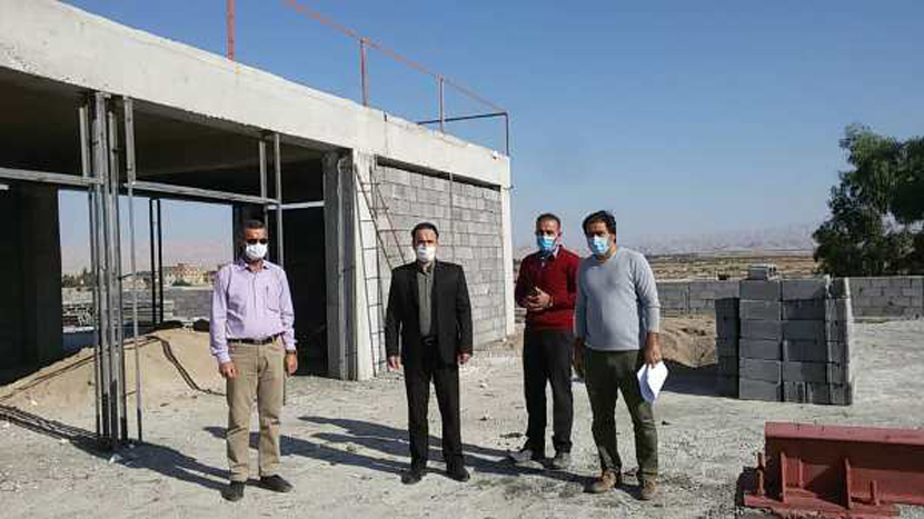 بازدید مدیر درمان تامین اجتماعی ایلام از پروژه ساخت درمانگاه مهران