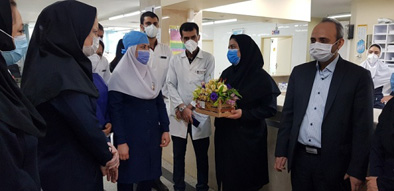 تجلیل از پرستاران بیمارستان تامین اجتماعی خلیج‌فارس