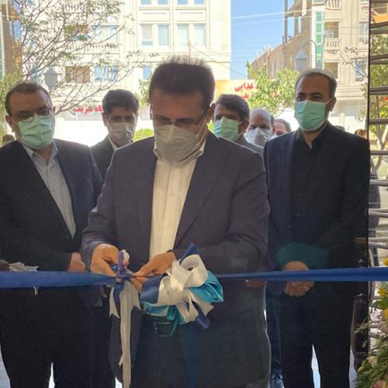 افتتاح ساختمان جدید بیمه سینا در بیرجند