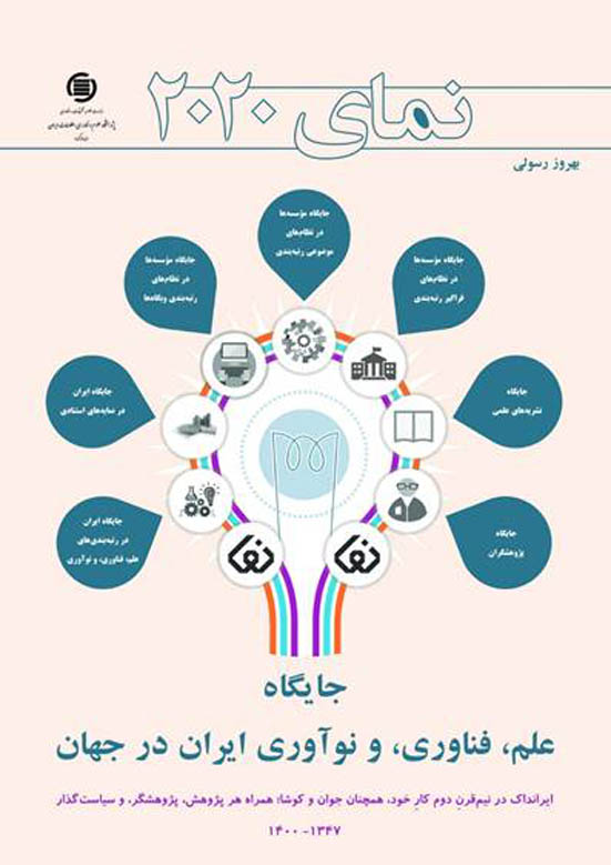 انتشار ویرایش ۲۰۲۰ جایگاه علم، فناوری، و نوآوری ایران در جهان (نما)