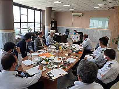 برگزاری جلسه کمیته احراز صلاحیت مدرسین سازمان آتش نشانی تهران