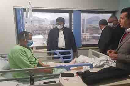 دستورات میرهاشم موسوی در بازدید سرزده ظهر جمعه از بیمارستان میلاد