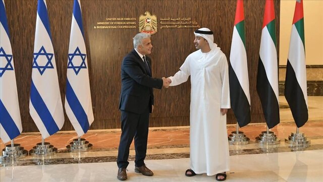 امضای توافقنامه همکاری اقتصادی و تجاری در جریان دیدار وزرای خارجه امارات و رژیم صهیونیستی