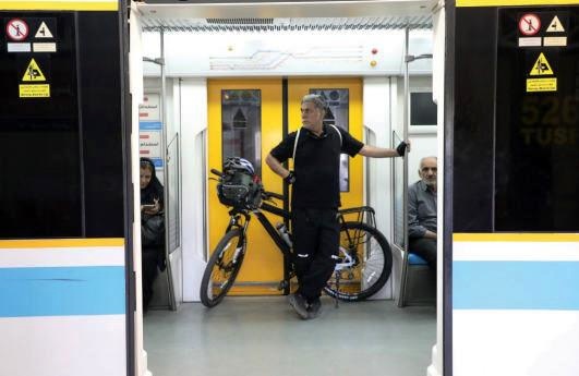 انجام بیش از۲۰۰۰ سفر ترکیبی با دوچرخه و مترو