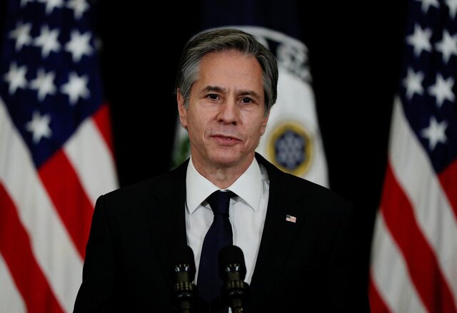 بلینکن صحبتی از تایید اقدام ترامپ درباره بلندیهای جولان اشغالی نکرد بلینکن صحبتی از تایید اقدام ترامپ درباره بلندیهای جولان اشغالی نکرد