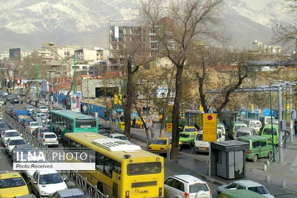 ترافیک سنگین در ۶ معبر بزرگراهی تهران