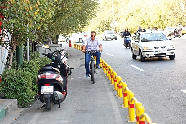 تنها ۴ درصد خیابان‌های تهران برای دوچرخه‌سواری مناسب نیستند