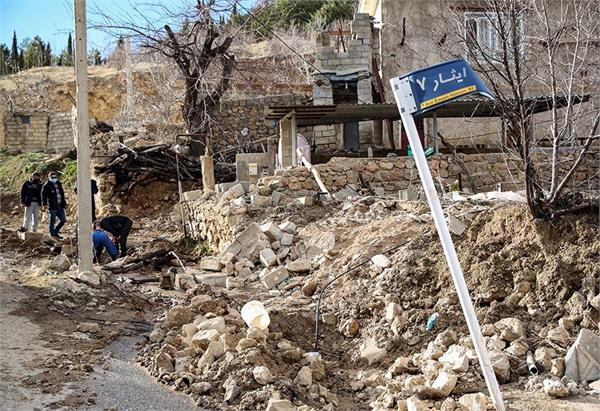 خسارت زلزله به منازل ۳۰۷ خانواده مددجوی سی‌سختی