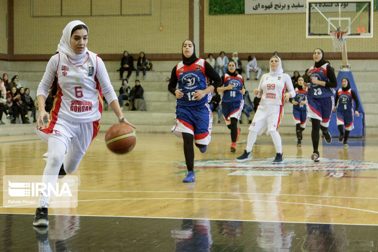 شکست سپهرداد تهران در لیگ بسکتبال زنان