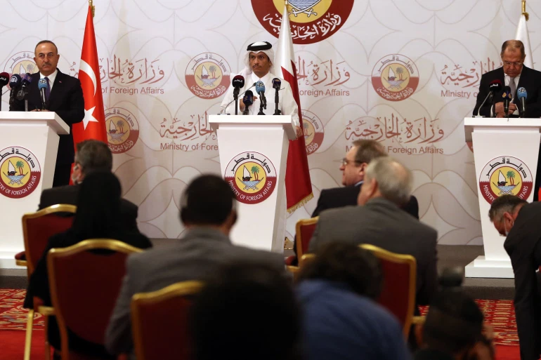 قطر، ترکیه و روسیه سازوکار مشورتی جدید درباره حل بحران سوریه را کلید زدند