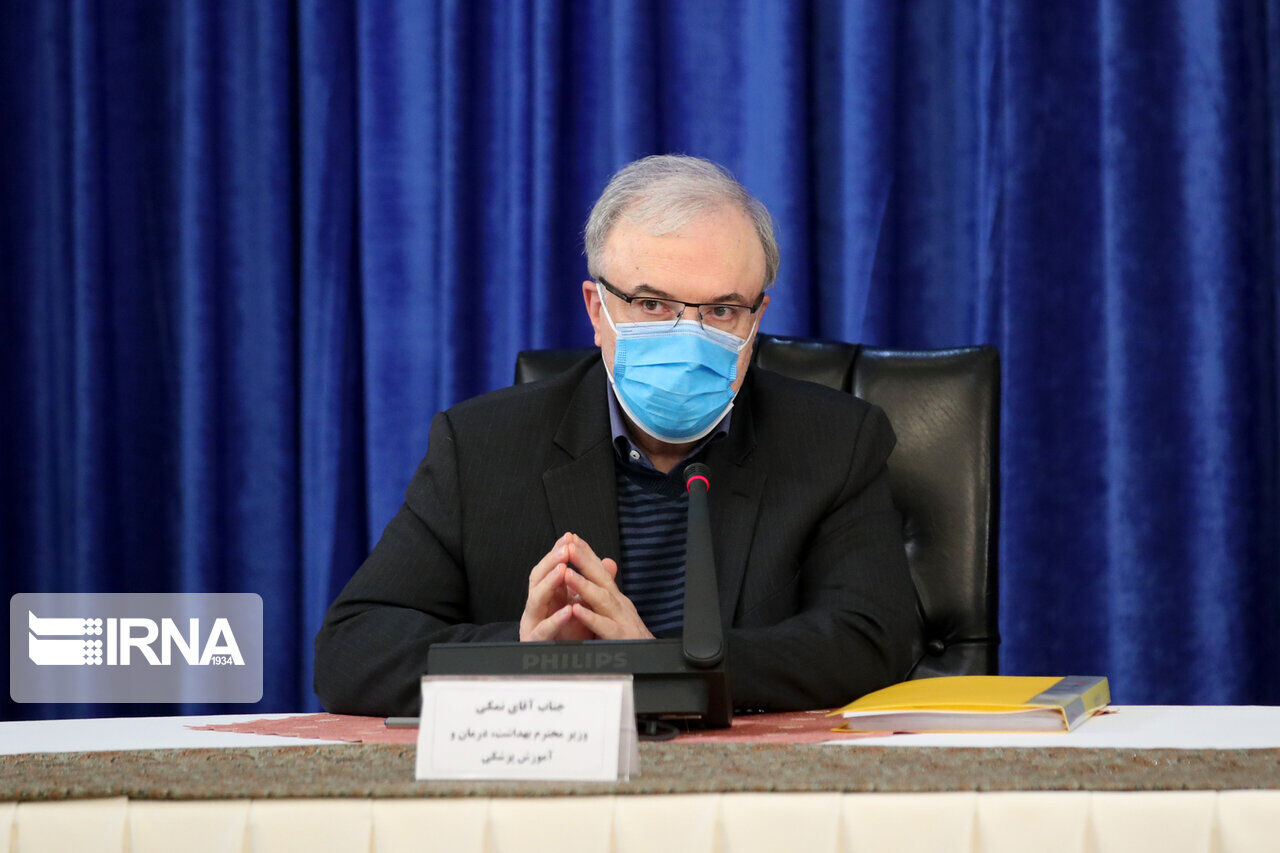 وزیر بهداشت: وقایع کرونا لحظه به لحظه ثبت می‌شود