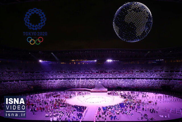 ویدئو / مراسم افتتاحیه المپیک۲۰۲۰ توکیو