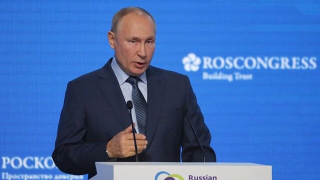پوتین: طبق قانون می‌توانم دوباره نامزد انتخابات شوم/انرژی، سلاح روسیه نیست