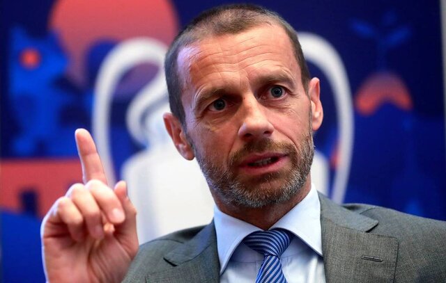 پیام تند رییس اتحادیه فوتبال اروپا در واکنش به ۱۲ باشگاه بزرگ