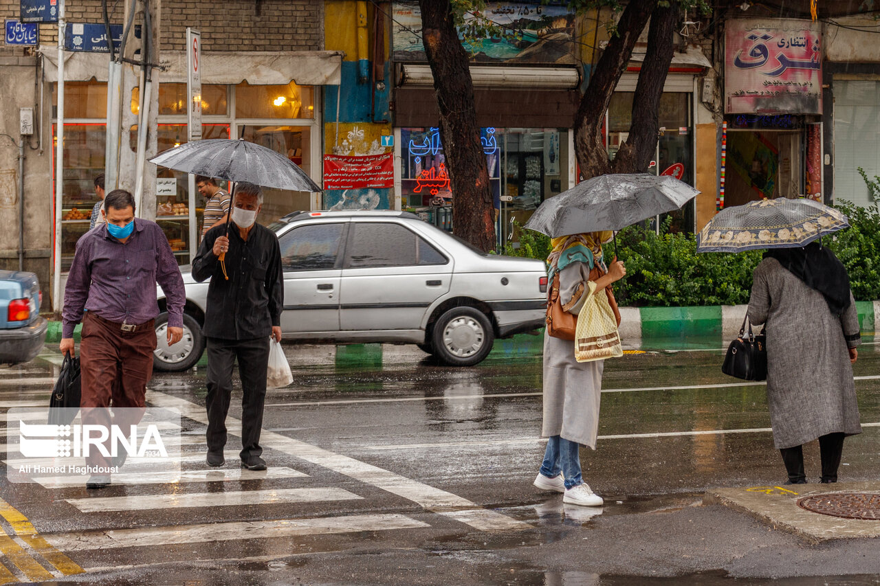 پیش‌بینی بارش باران در اکثر نقاط کشور