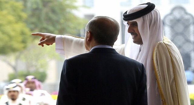 گفتگوی تلفنی امیر قطر با رئیس جمهور ترکیه