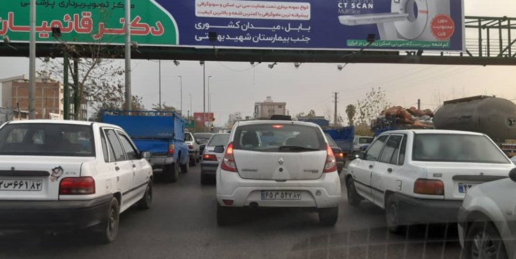 ‌ترافیک در آزادراه قزوین-تهران و محور شهریار-تهران/ ۱۲ جاده مسدود است