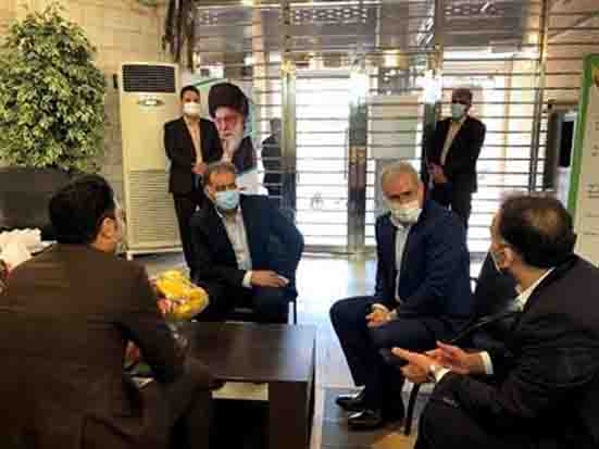 بازدید مدیرعامل بانک مهر ایران از شعب خوزستان