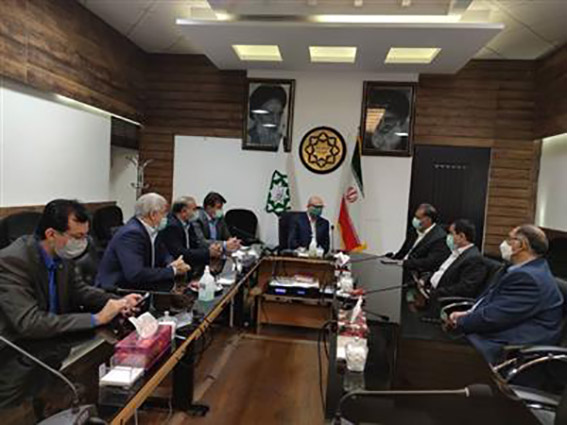 دیدار مدیرعامل و اعضای هیأت مدیره بانک مهر ایران با شهردار گرگان