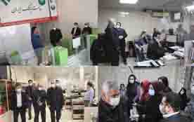 مدیر عامل پست بانک ایران از دو شعبه و یک باجه بانکی روستایی در تهران بازدید کرد
