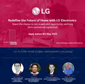 برگزاری چالش جهانی ال­جی به نام «Future Home Global Innovation» در Alpha Wolves Summit