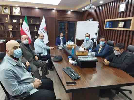 دیدار مدیرعامل شرکت فولاد خوزستان با عضو هیات رییسه مجلس شورای اسلامی