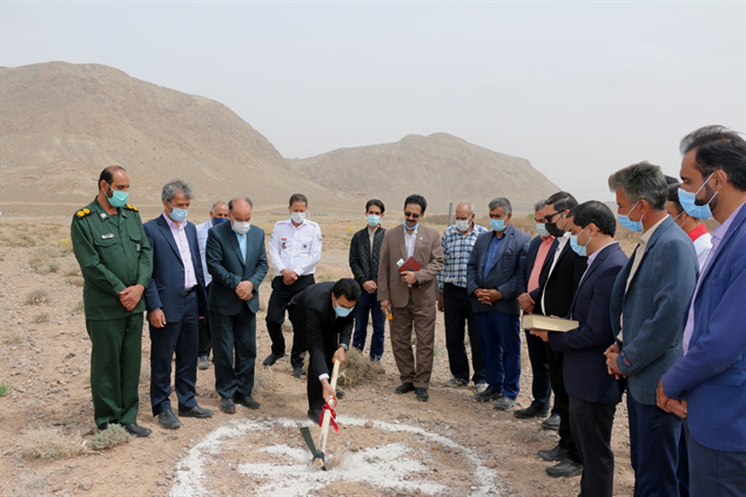 مشارکت بانک کشاورزی در احداث مرکز اورژانس در روستای خوانسار استان یزد